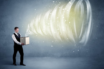 Whirlwind in box concept