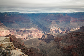 view over the grand canyon from the south rim part