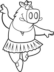 Boar Ballerina