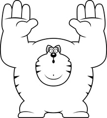 Cartoon Cat Surrender
