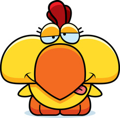 Cartoon Goofy Chicken