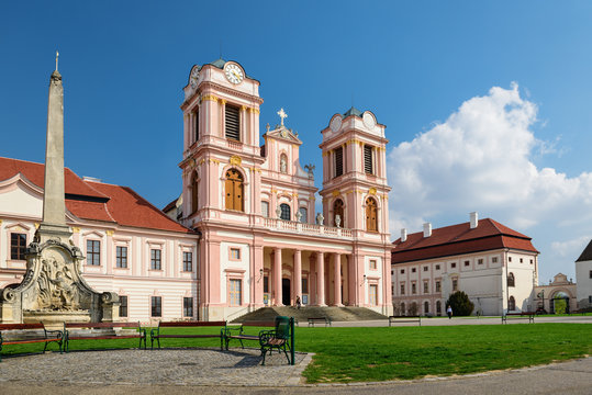 Goettweig Abbey - Benedictine monastery near Krems in Lower Austria, founded in 1083, a World Heritage Site since 2001.