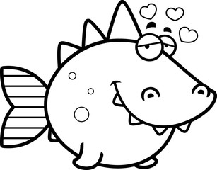 Prehistoric Fish in Love