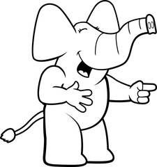 Elephant Laughing