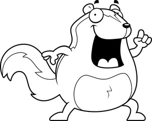 Cartoon Skunk Idea
