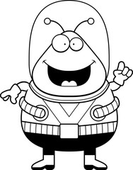 Cartoon Alien Idea