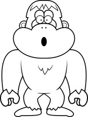 Bigfoot Surprised