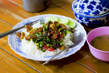 Stir Fried Pork Basil, Thai Food, Delicious, Stir Fried Pork Chilli
