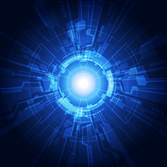 Abstract technology concept. vector illustration background