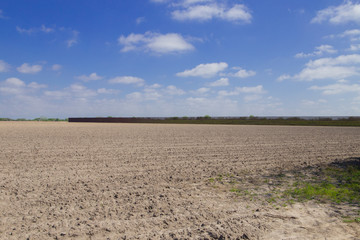 Southern border wall in Brownsville, Texas