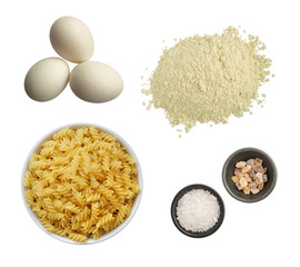 Ingredients for Homemade Noodles