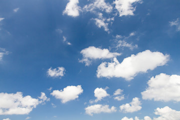 Beautiful blue sky with cloud use for background