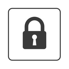 Schloss - Privatsphäre - Simple App Icon