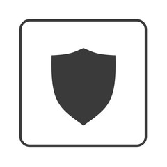 Schild - Beschützen - Simple App Icon