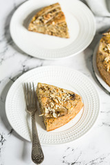 Apple pie with banana