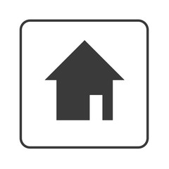 Haus - Immobilien - Simple App Icon