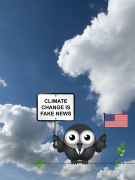 Comical American climate change denial after pulling out of the Paris Agreement 