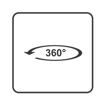 360 Grad - Panorama - Simple App Icon