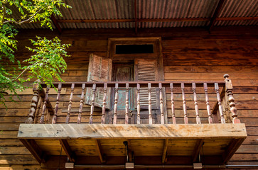 wood house