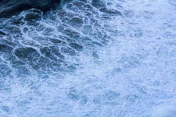 water texture, deep blue