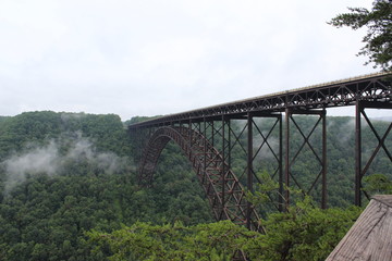 Fototapeta na wymiar new river gorge bridge 