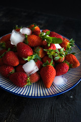 Organic food concept