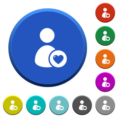 Favorite user beveled buttons