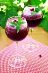 Berry summer cocktail