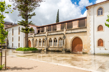 Fototapeta na wymiar Cloister near monastery of Santa Maria da Vitoria in Batalha ,Portugal