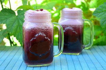 Berry summer cocktail