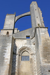 Ruined Abbey of St Jean D'Angely, France