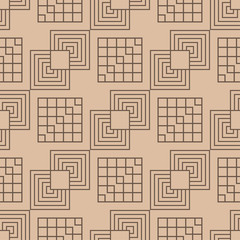 Geometric seamless pattern. Abstract background