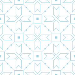 Geometric seamless pattern. Abstract background