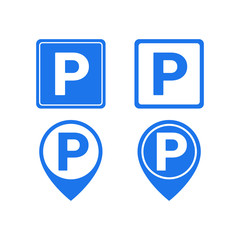 Parking sign