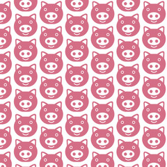 Pattern background Pig Icon