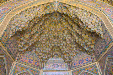 Ceiling of a Persian mosque