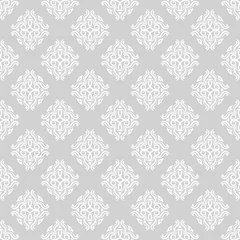 Photo sur Plexiglas Gris Ornements abstraits. Modèle sans couture gris