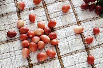 Carunda or Karonda, fresh and juicy fruit that can use to be herb. healthy organic fruit.