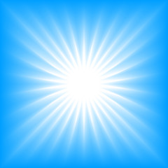 Obraz premium Abstract blue card