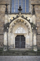 Bremen - Brautportal am St.-Petri-Dom, Deutschland