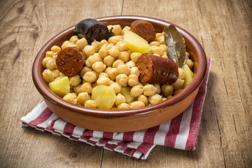 Garbanzos caseros