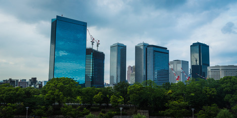 Cityscape in Osaka
