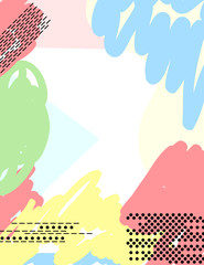 Abstract colorful background with copy space