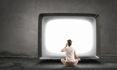 Problem of television addiction