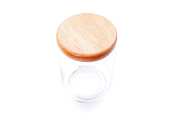 Blank Jar isolated on White background