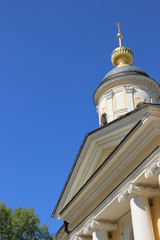 Fototapeta na wymiar Moscow,church,Zamoskvorechye.