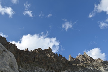 in the foothills of Mount Elbrus