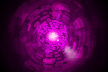 circle violet lights background