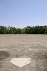 Locality baseball ground.

