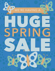 Spring sale